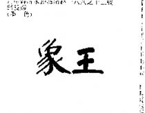 象王