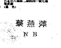 蔡燕萍 NB