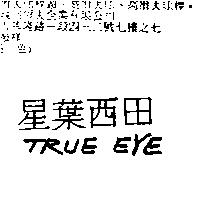 星葉西田 TRUE EYE