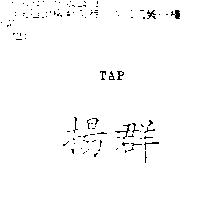 揚群 TAP