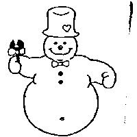 雪人圖