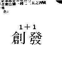 1+1 創發