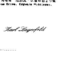 KARL LAGERFELD