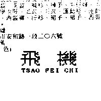 飛機 TSAO FEI CHI