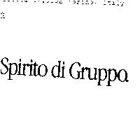 SPIRITO DI GRUPPO.
