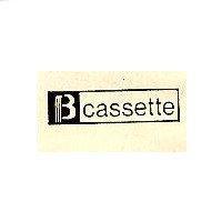 Bcassette 及圖