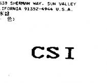 CSI