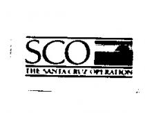 SCO THE SANTA CRUZ OPERATION & Design