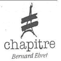 CHAPITRE BERNARD EHRET & Design