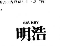 明浩 BRUMBY
