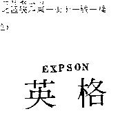 英格 EXPSON
