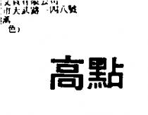 高點