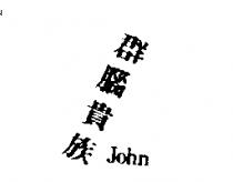 群腦貴族 John
