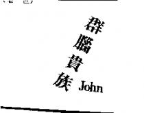 群腦貴族 John