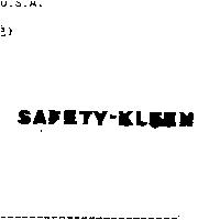 SAFETY-KLEEN