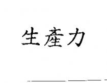 生產力