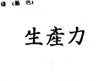 生產力