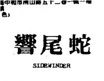 響尾蛇 SIDEWINDER