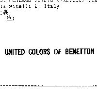 UNITED COLORS OF BENETTON