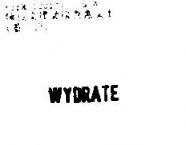 WYDRATE