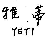 雅蒂 YETI 