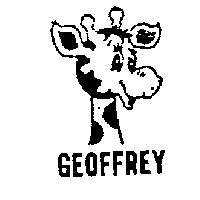 Giraffe logo with GEOFFREY