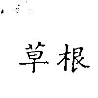 草根