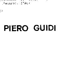 PIERO GUIDI