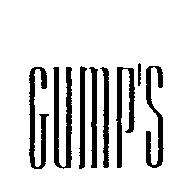 GUMP'S