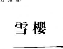 雪櫻