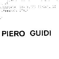 PIERO GUIDI