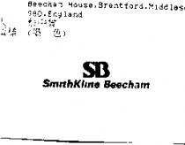 SB logo plus SmithKline Beecham