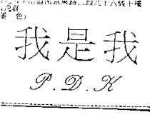 我是我 P.D