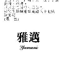 雅邁 yamani