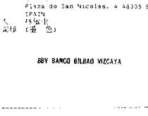 BBV BANCO BILBAO VIZCAYA