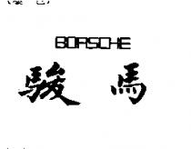 駿馬 BORSCHE
