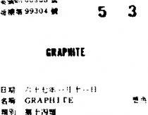 GRAPHITE 