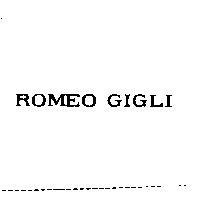 ROMEO GIGLI