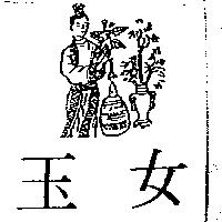 玉女及圖