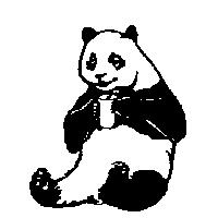 小猫熊休閒食品連鎖專賣店標章