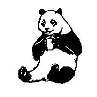 小猫熊休閒食品連鎖專賣店標章