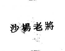沙場老將
