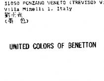 UNITED COLORS OF BENETTON