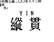縱貫 YIN