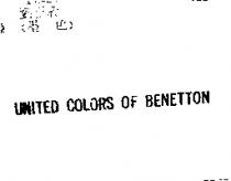 UNITED COLORS OF BENETTON
