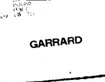 GARRARD