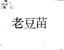 老豆苗
