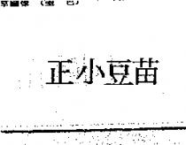 正小豆苗