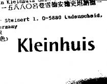 Kleinhuis