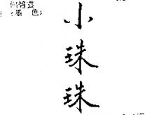 小珠珠